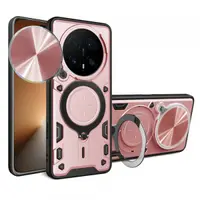 Husa pentru Honor Magic8 Pro, Techsuit, CamGuard Pro, Roz Aurie