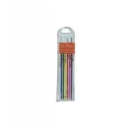 Mine creion mecanic CNX Color PL046, 0. 7mm, HB, set 12 buc (2 x 6 culori)