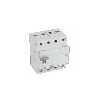 Intrerupator diferential - 4P 400 V~ - 300 mA - 63 A - tip A