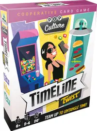 Joc de societate Timeline Twist: Pop Culture - Cooperare