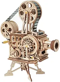Puzzle 3D din lemn Robo Time din 183 de piese - Vitascop