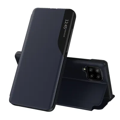Husa pentru Samsung Galaxy A12 Nacho A127 / A12 A125, Techsuit, eFold, Albastra Inchis