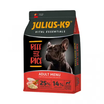 Julius K9 Adult- Hrana uscata caini - Vita si Orez - 12kg 12kg