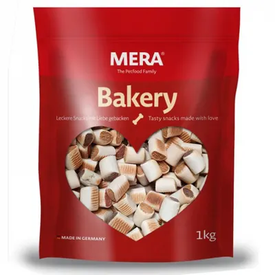 Recompense pentru caini Mera Rulouri cu pui, vita peste 1 kg