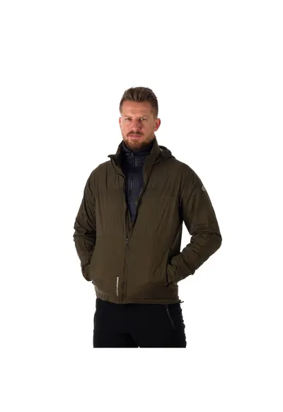 Men's waterproof multisport jacket stowable 2L NORTHKIT - Kaki pal