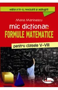 Mic dictionar de formule matematice clasele 5-8
