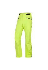Men's ski softshell pants 3L BURT - Verde lime