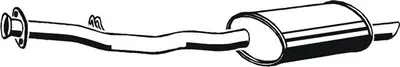 Toba finala esapament potrivit BMW 3 (E36) 1.6 09.93-05.99
