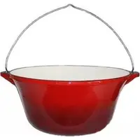 Ceaun din Fonta Emailata, 22 l, Perfect Home