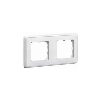 Rama ornament alba 2 posturi Legrand Cariva