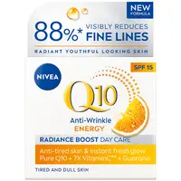 Crema antirid de zi cu protectie solara SPF15 Q10 Energy Care, 50ml, Nivea