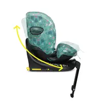 Scaun auto Cosatto All in All Extra Masquerade 40-150 cm I-Size, Isofix, SIPS, Rotatie 360, Tetiera reglabila