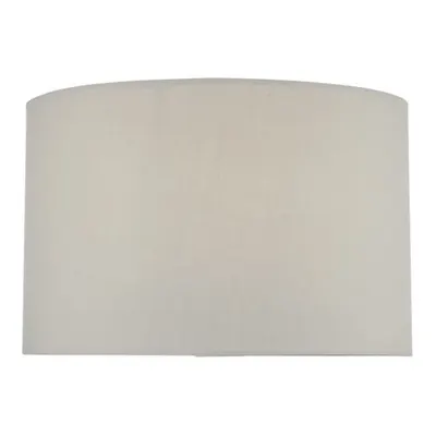 Abajur Funchal Grey Cotton Drum Shade 33cm