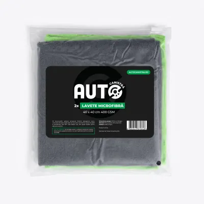 2 x Lavete Bune la toate Microfibra 40x40 - 400 GSM