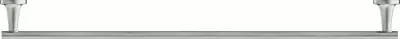 Bara prosop Duravit Starck T 0099437000, montare pe perete, 800 mm, metal, Otel satinat