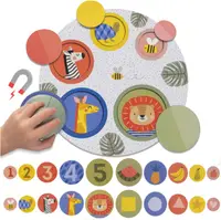 Puzzle magnetic Taf Toys - Peek-A-Boo