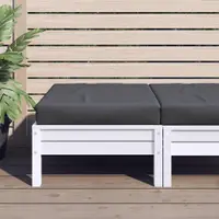 vidaXL Pernă de podea pentru paleți, antracit, 60x60x9,5 cm, textil