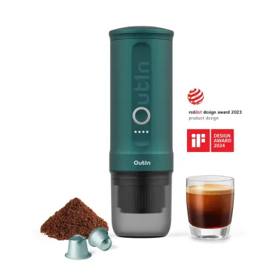 Aparat Espressor portabil Outin Nano - Outin Teal