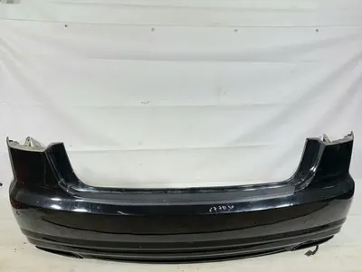 Bara spate sline completa cu senzori de parcare culoare negru - ly9b Audi A6 facelift (2014-2018) [4G,C7]