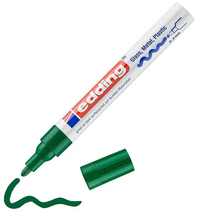 Marker permanent Edding 750 - verde