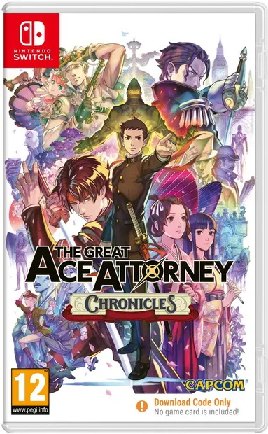 The Great Ace Attorney Chronicles - Cod în cutie (Nintendo Switch)
