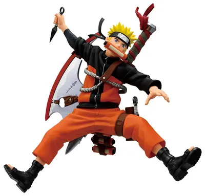 Statuetă Banpresto Animation: Naruto - Naruto Uzumaki (Vibration Stars) (72 Series 33), 16 cm