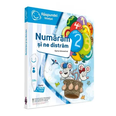 Raspundel Istetel - Carte Numaram si ne distram