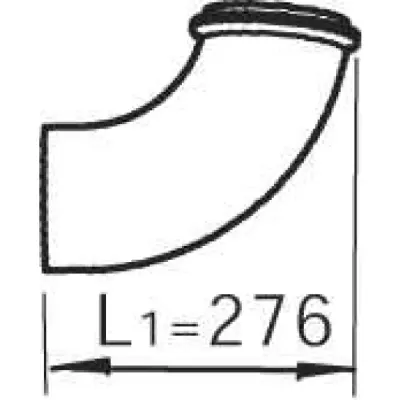 Racord evacuare DINEX 82142
