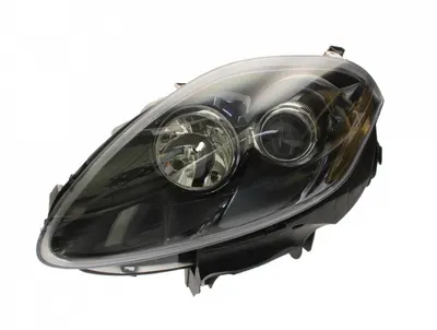 Far Stanga (halogen, 2 H1 H1 H7, electric, cu motor, bec, culoare insert: intuneric, culoare semnalizator: fumuriu) potrivit FIAT BRAVO II