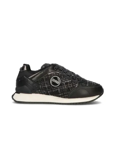 Pantofi sport pentru Femei - travis plus tweed - TRAVPL-T-063 - Negru - Negru