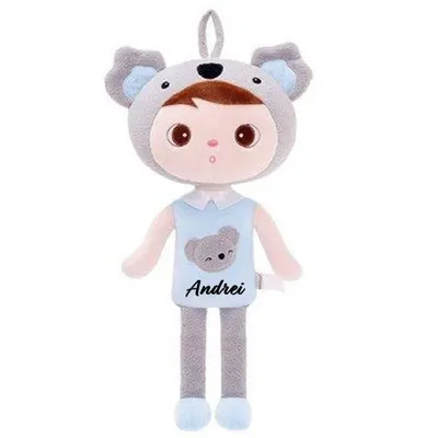 Papusa personalizata de plus Coala Baietel