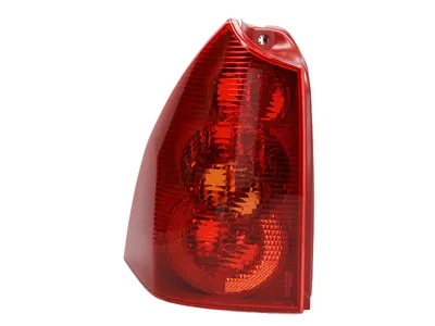 Stop tripla lampa spate stanga potrivit PEUGEOT 307 COMBI 2000-2005 - (Semnalizator portocaliu, culoare sticla: rosu)