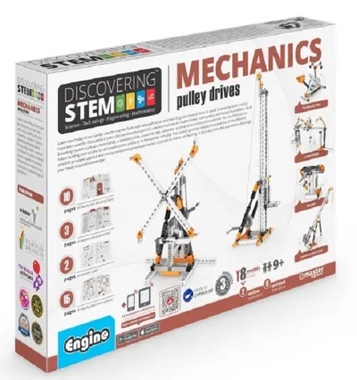 Constructor Engino STEM Mecanică - Acționări cu role