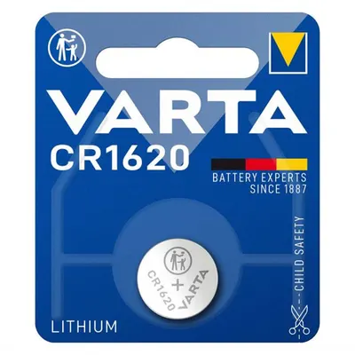 Baterie litiu 3V CR1620 70mAh, Varta