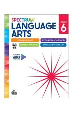 Spectrum Language Arts Workbook, Grade 6