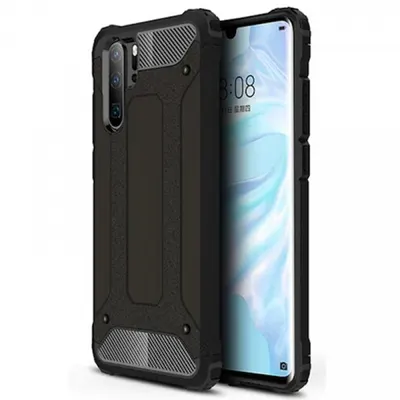 Husa pentru Huawei P30 Pro New Edition / P30 Pro, Techsuit, Hybrid Armor, Neagra
