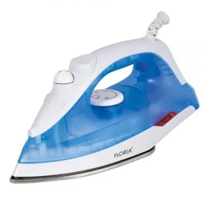 Fier de Calcat, Temperatura Reglabila, Talpa din Ceramica, Putere 1600W, Albastru
