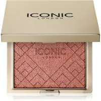 ICONIC London Kissed By The Sun blush cu efect iluminator culoare So Cheeky 5 g