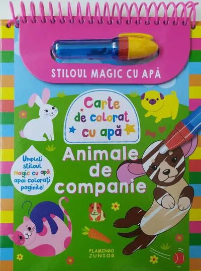 Animale de companie - Stiloul magic cu apă - Hardcover