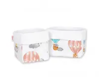 Set 2 cosuri pentru depozitare jucarii si accesorii Colorful Balloons
