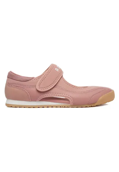 Pantofi sport dama roz - piele ecologica - inchidere cu velcro - design sportiv
