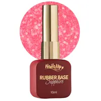 Rubber base NAILSUP Sapphire Flakes 020 10 ml