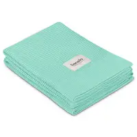 Paturica multifunctionala, Lionelo, Din bambus, Cu proprietati de termoreglare, Antibacteriana, Antifungica, Antialergice, Lavabila la masina de spalat, 100x75 cm, Verde