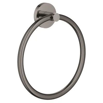 Inel prosop Grohe Essentials 40365A01, 180 mm, fixare ascunsa, lucios, Hard Graphite
