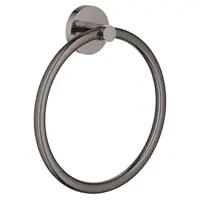 Inel prosop Grohe Essentials 40365A01, 180 mm, fixare ascunsa, lucios, Hard Graphite