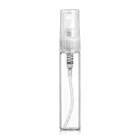 Sticluță transparentă reutilizabilă cu spray și capac