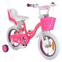 Bicicletă pentru copii Byox - Flower, 14'', Candy