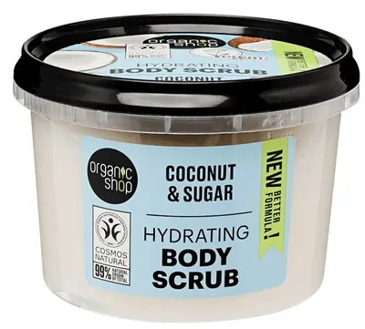 Organic Shop Scrub hidratant pentru corp Coconut & Sugar, 250 ml