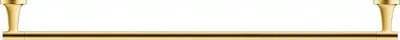 Bara prosop Duravit Starck T 0099433400, montare pe perete, 800 mm, metal, Auriu lucios