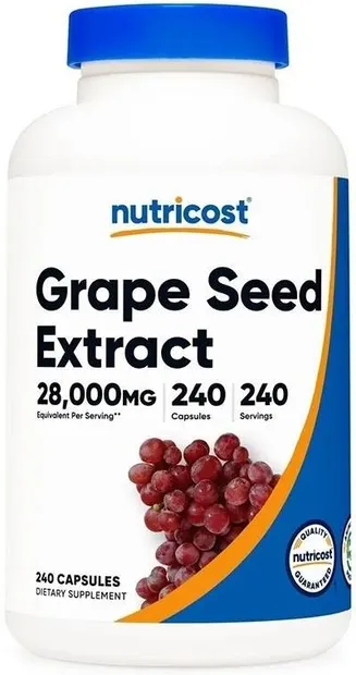 Grape Seed Extract, 240 capsule, Nutricost